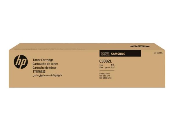 SAMSUNG CLT C5082L Cyan Tonerpatrone (SU055A) SU055A