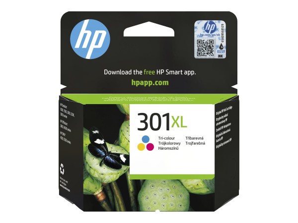 HP 301XL Farbe (Cyan, Magenta, Gelb) Tintenpatrone CH564EE#UUS