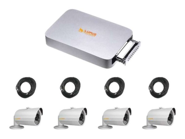 LUPUS ELECTRONICS Lupus LUPUSET - Videopaket mit LE800HD Nano und 4 13101