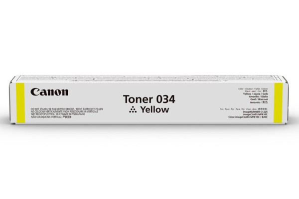 CANON CANON 034 Gelb Tonerpatrone