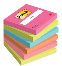 Post-it Haftnotizen Notes, 127 x 76 mm, Poptimistic