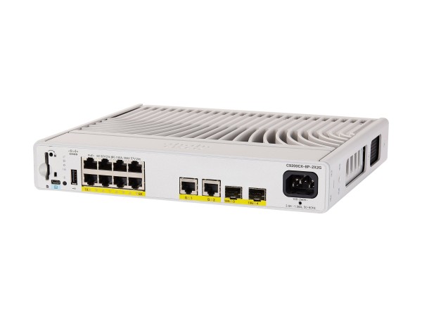 CISCO CISCO SYSTEMS Cat9000 Compact Switch 8 p PoE+240W Ess