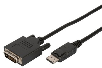 DIGITUS DisplayPort Adapterkabel, DP auf DVI-D (24+1), 3 m