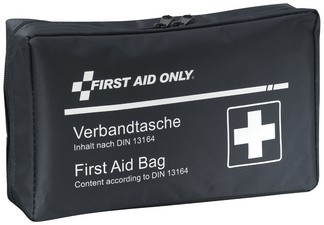 FIRST AID ONLY KFZ-Verbandtasche nach DIN 13164, schwarz