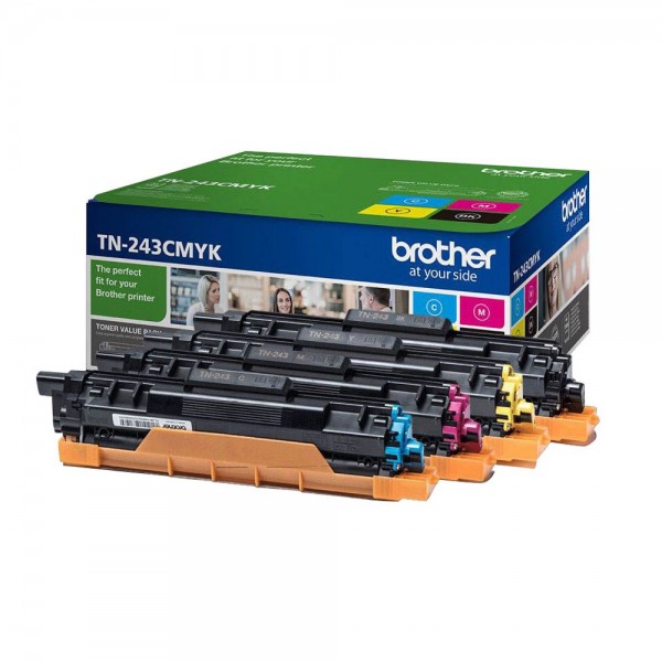 Brother TN-243CMYK Laserpatrone 1000Seiten Schwarz - Cyan - Magenta - Gelb Tonerkartusche