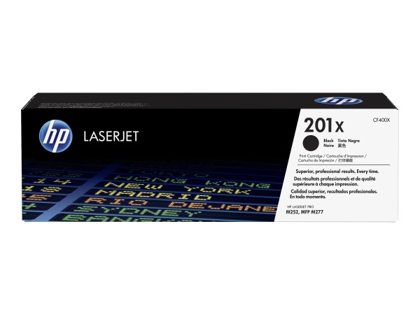 HP HP 201X Schwarz LaserJet Tonerpatrone (CF400X)