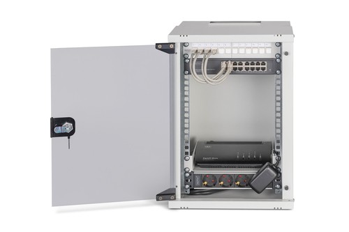 DIGITUS DIGITUS Netzwerk-Set 254 mm (10") - 9HE, 315x300 mm (BxT)we