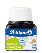 Pelikan Tusche A, Inhalt: 10 ml im Glas, Weiß (18)