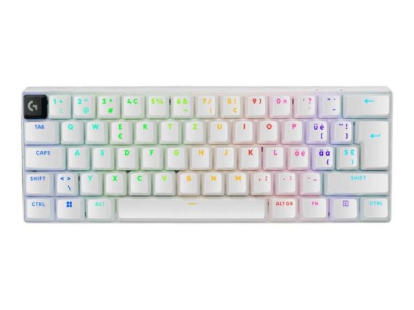 LOGITECH PRO X 60 LIGHTSPEED Wireless Gaming Keyboard Tactile WHITE (CH) 920-011926