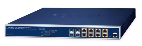 PLANET TECHNOLOGY Layer 3 8-Port 10GBASE-T 95W XGS-6320-8UP4X