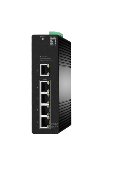 LEVELONE Switch 5x GE IGS-2105P schwarz IGS-2105P
