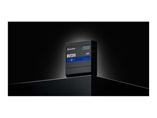 TELTONIKA RUT241 LTE/4G/3G/2G WiFi Industrie Router eSIM Version RUT241210000