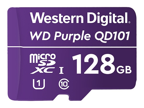 WESTERN DIGITAL WESTERN DIGITAL WD PURPLE QD101 MICROSD 128GB