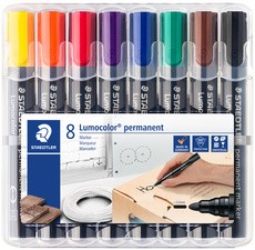 STAEDTLER Lumocolor Permanent-Marker 352, 6er Etui