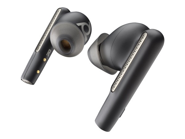 HP HP Poly Voyager Free 60 UC Carbon Black Earbuds +BT700 USB-C Adapter +Basic Charge Case