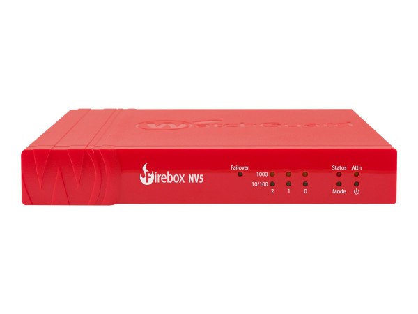 WATCHGUARD Firebox NV5 - Sicherheitsgerät - mit 5 Jahre Standard-Support WGNV5005
