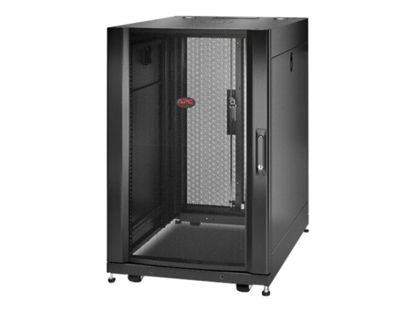 APC NetShelter SX 18U Server Rack Enclosure 600mm x 900mm w/ Sides Black AR3006
