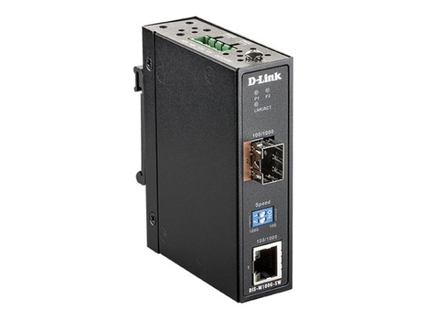 D-LINK D-LINK Gigabit Ethernet Industrial SFP Konverter