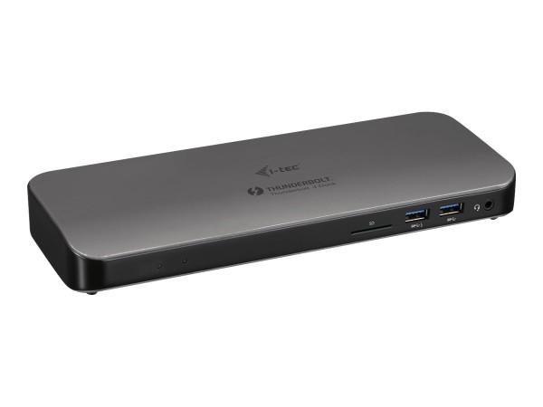 I-TEC Thunderbolt 3 Dual 4K Docking Station USB-C to DP Adapter Power Adapt TB3HDMIDOCKPLUS