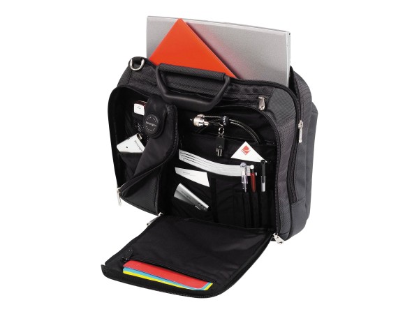 KENSINGTON Contour Notebook Tasche Nylon schwarz