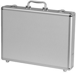 ALUMAXX Attaché-koffer "MINOR", Aluminum, silber