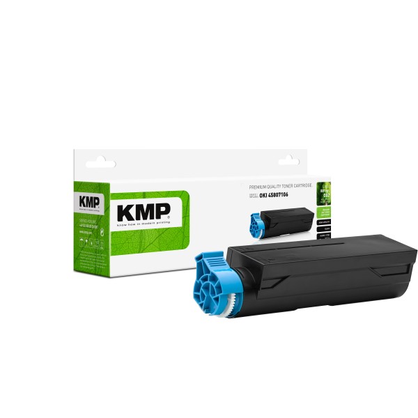 KMP KMP Tonerkartusche ersetzt OKI 45807106