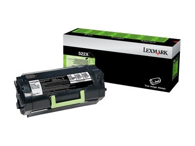 LEXMARK 520XA Besonders hohe Ergiebigkeit Schwarz Tonerpatrone LCCP 52D0XA0