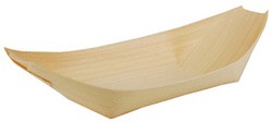 PAPSTAR Fingerfood-Schiffchen "pure", 140 x 82 mm