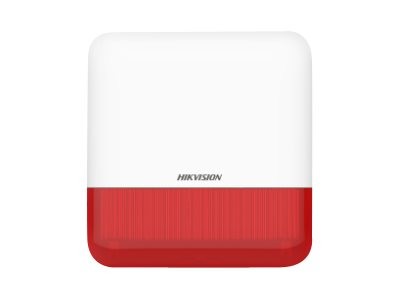 HIKVISION HIKVISION DS-PS1-E-WE (red) Funk-Außensirene