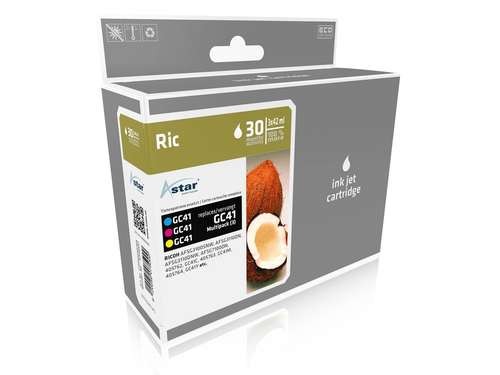 ASTAR 3er Pack Tintenpatrone AS46541