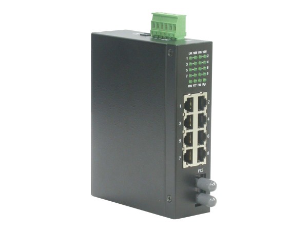 ROLINE Industr Switch 7x10/100 100FX ST 21.13.1151