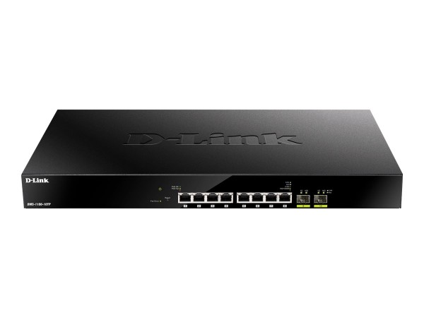 D-LINK 10-Port PoE Multi-Gigabit Smart Managed Switch DMS-1100-10TP