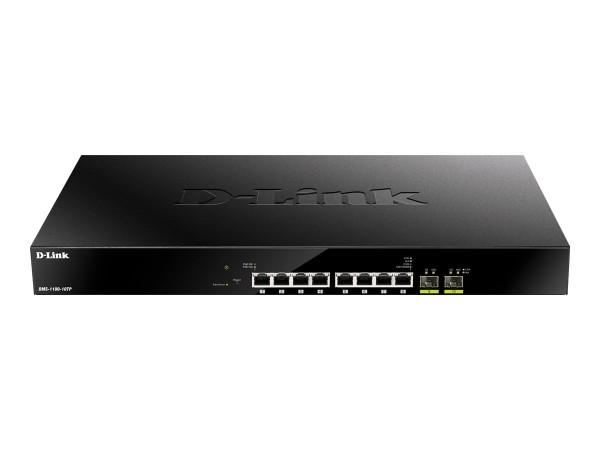 D-LINK DLINK DMS-1100-10TP 10Port PoE Multi-Gigabit Smart Managed DMS-1100-10TP