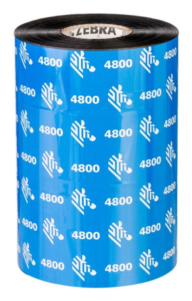 ZEBRA 1ROLL RIBBON 4800 80X450M Thermo