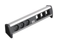 BACHMANN BACHMANN Steckdosenleiste Desk 3xUTE Dosen 3xAbdec