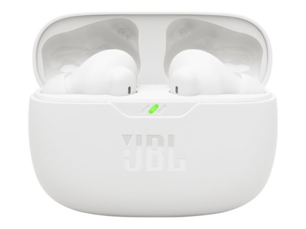 HARMAN KARDON JBL Wave Beam 2 Kabellose Bluetooth-In-Ear-Kopfhörer mit Noise-Cancelling, Weiß