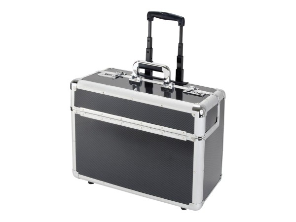 JÜSCHA ALUMAXX Pilotenkoffer CARBON, Aluminium, silber / carbon (45129) 45129