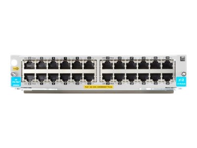 HP 24p 10/100/1000BASE-T PoE+ v3 zl2 Mod J9986A