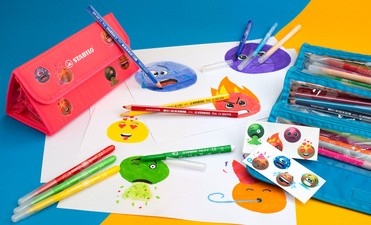 STABILO Stiftetasche color'n stick, aus Polyester