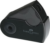 FABER-CASTELL Einfachspitzdose SLEEVE MINI, schwarz