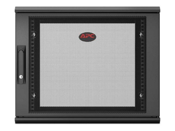 APC NetShelter WX 9U Single Hinged Wall-mount Enclosure 600mm Deep AR109SH6