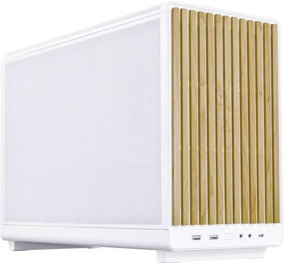 LIAN LI DAN Cases A3-mATX Wood Edition PC-Gehäuse, Micro-ATX - Buche, weiß A3- MATX-WD WHITE