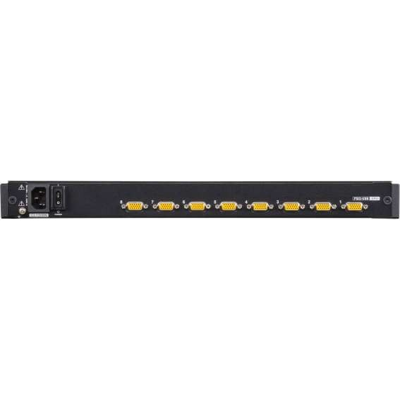 ATEN CL1308N FR KVM-Switch 8-Port, 19"-LCD-Konsole (PS/2-USB, VGA) FR-Layou CL1308N-ATA-FG