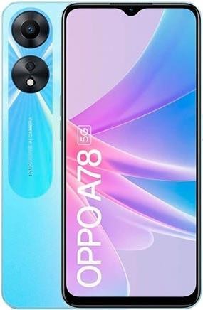 OPPO OPPO A78 5G Dual Sim 128GB, 4GB RAM, Glowing Blue