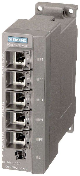 SIEMENS SCALANCE X005 6GK50050BA101AA3