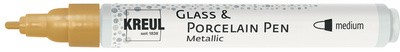 KREUL Glass & porcelain Pen Metallic, silber