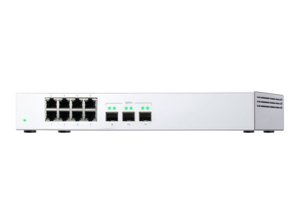 QNAP QSW-308S Eight 1GbE NBASE-T Ports Three 10GbE SFP+ Unmanage Switch QSW-308S