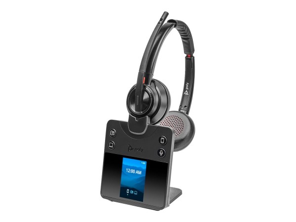 HP HP Poly Savi 8420 Office - Savi 8400 series - Headset - On-Ear - DECT / Bluetooth - kabellos - aktiv