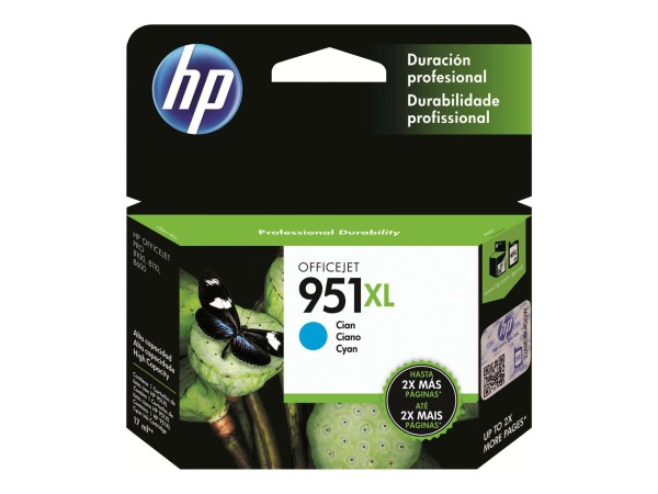 HP 951XL Cyan CN046AE#BGX