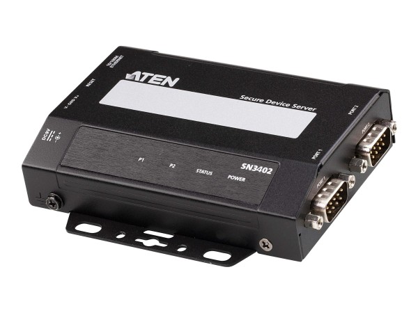 ATEN SN3402 2-Port RS-232/422/485 Secure Device Server SN3402